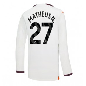 Maillot de foot Manchester City Matheus Nunes #27 Extérieur 2023-24 Manche Longue